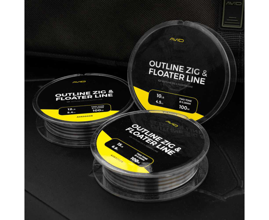 Avid Carp Outline Zig & Floater Line    Rrp £7.99   Our Price £4.00